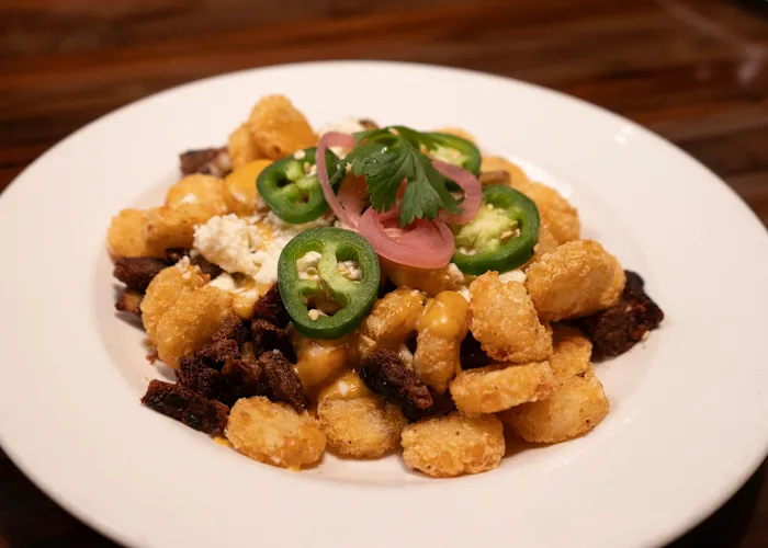 Pork Burnt Ends Tot'chos